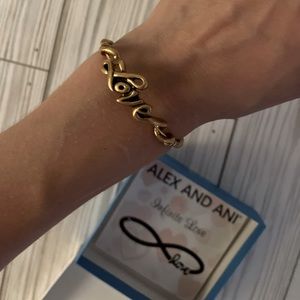 Alex and Ani Love Bracelet